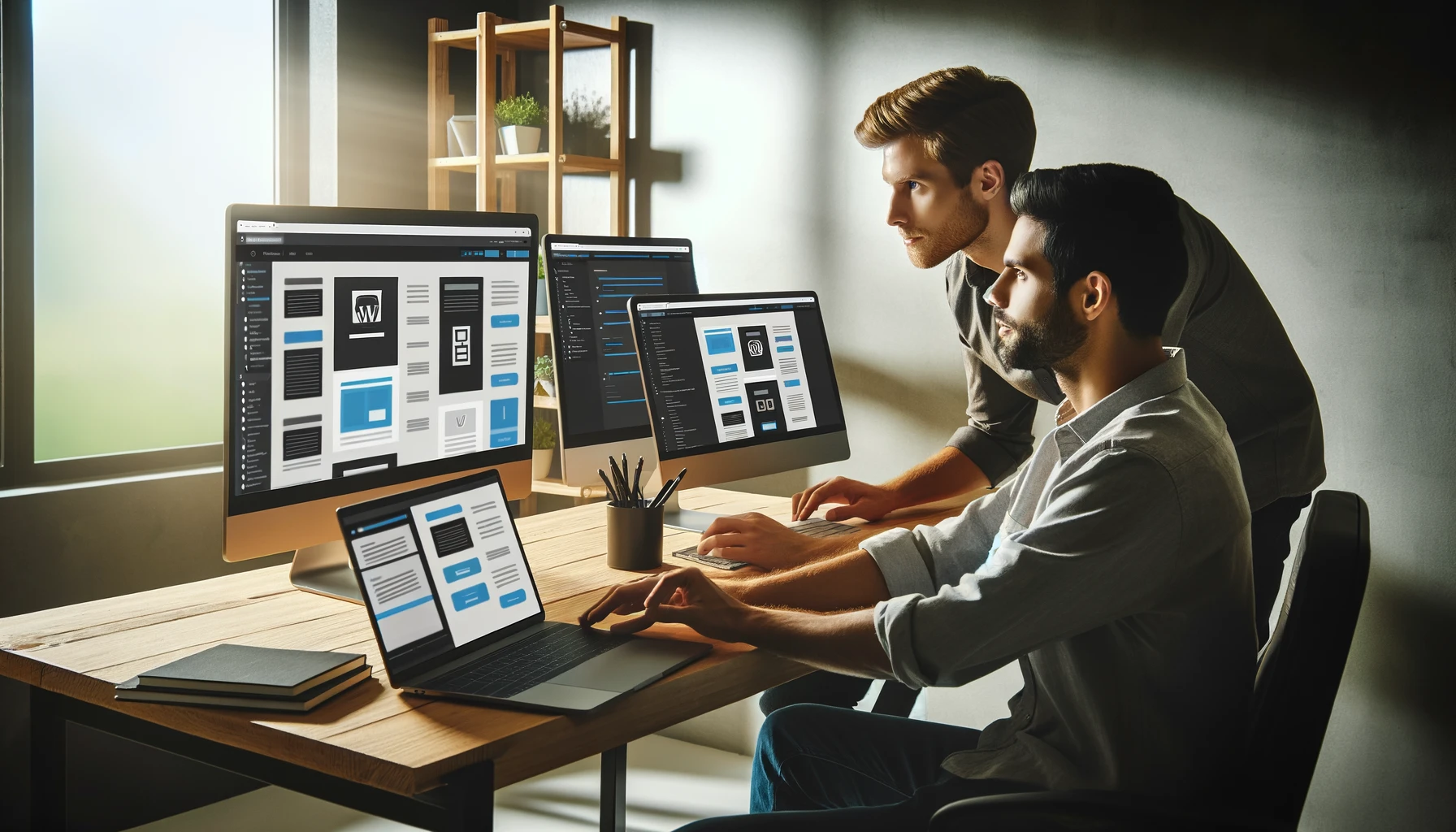 AI people working
